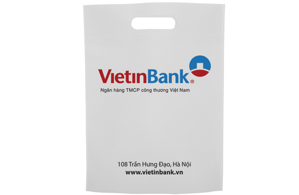 Túi vải không dệt ngân hàng - "Vải không dệt Kinh Bắc"